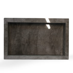 Nicho 100% Porcelanato Polido N°23 - Cinza Grafite 30x50