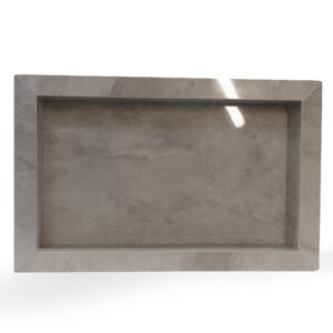 Nicho 100% Porcelanato Polido N°33 - Cinza Claro Marmorizado 30x50