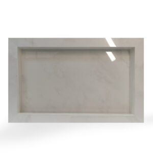Nicho 100% Porcelanato Polido N°26 - Branco Manchado 30x50