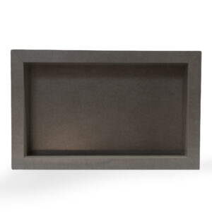 Nicho 100% Porcelanato Fosco (Acetinado) N°14Fo - Cinza Cimento Queimado Fosco 30x50